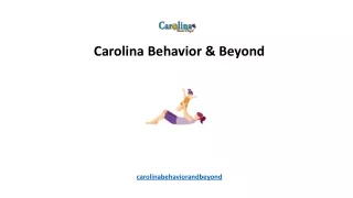 carolina behavior beyond carolinabehaviorandbeyond