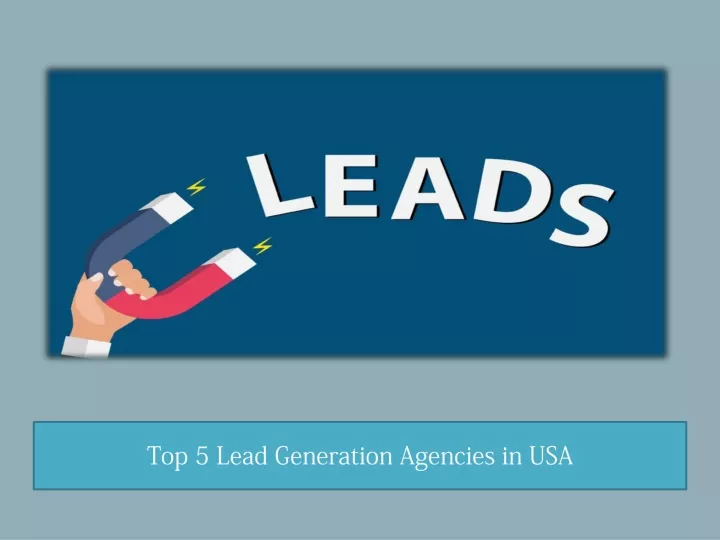 top 5 lead generation agencies in usa