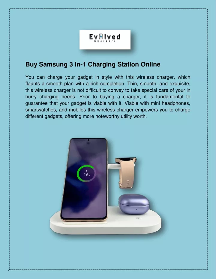 buy samsung 3 in 1 charging station online