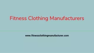 Visit & Get Up To 50% OFF From Workout Clothes Manufacturer