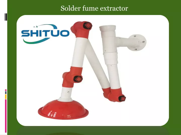 solder fume extractor