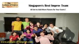 Singapore's Best Improv Team