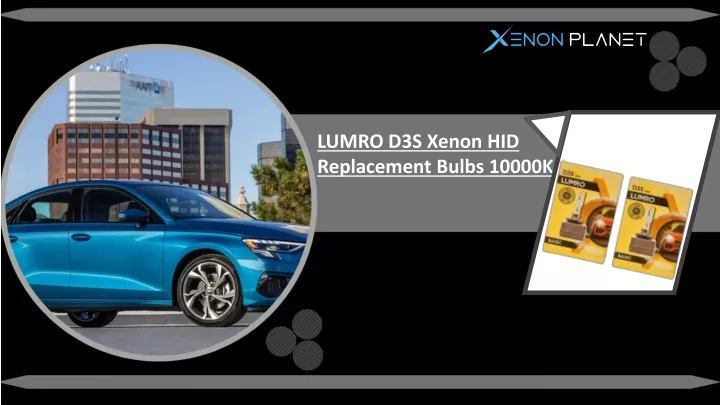 lumro d3s xenon hid replacement bulbs 10000k