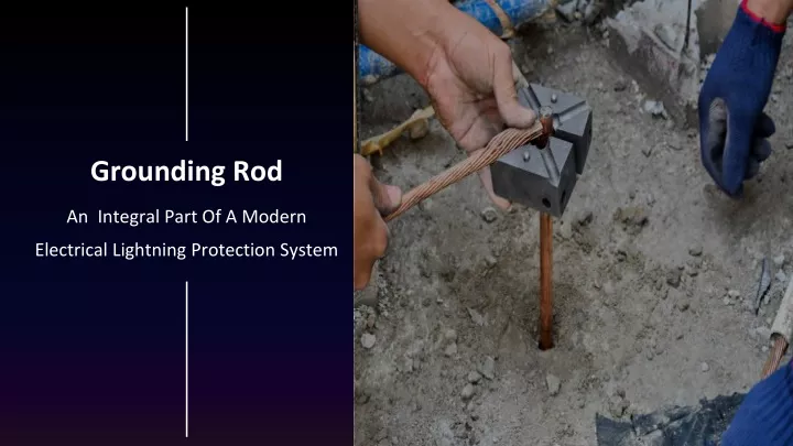 grounding rod