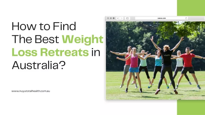 how to find the best weight loss retreats