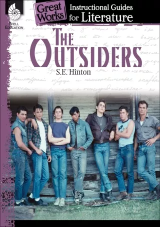 The Outsiders An Instructional Guide for Literature  Novel Study Guide for