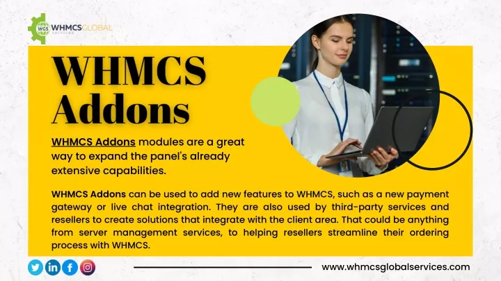 whmcs addons modules are a great way to expand