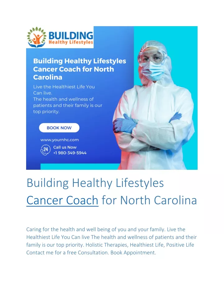 building healthy lifestyles cancer coach