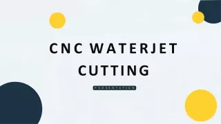 CNC Waterjet Cutting Machine | Coimbatore