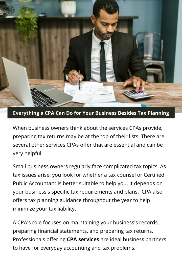 everything a cpa can do for your business besides