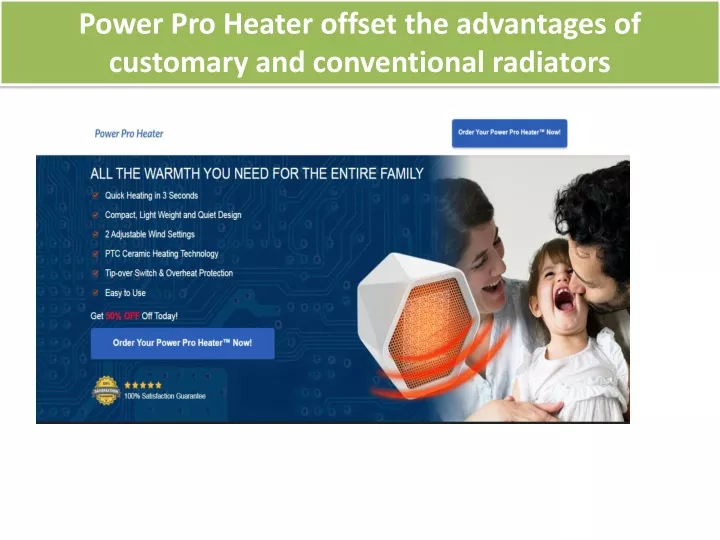 power pro heater offset the advantages