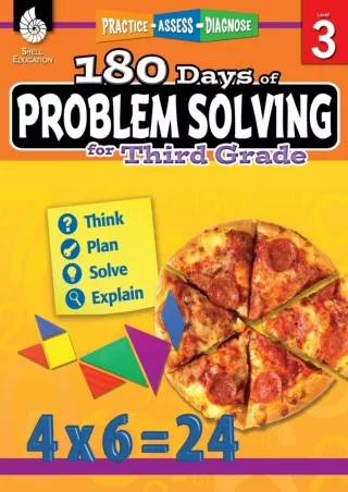 180 Days of Problem Solving for Third Grade – Build Math Fluency with this 3rd