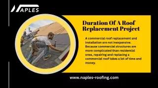 Duration Of A Roof Replacement Project
