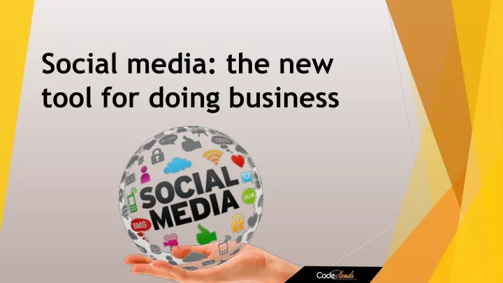 social media the new tool for doing business