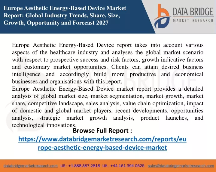 europe aesthetic energy based device market