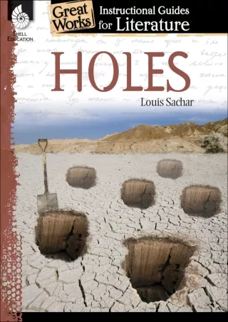 Holes An Instructional Guide for Literature  Novel Study Guide for 4th 8th