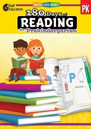 180 Days of Reading for Prekindergarten 180 Days of Practice