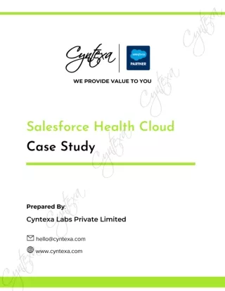 Implementation of Salesforce Health Cloud Epic Integration