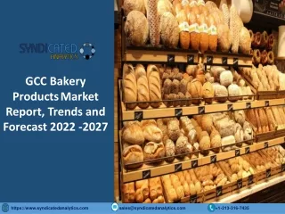 gcc bakery productsmarket report trends