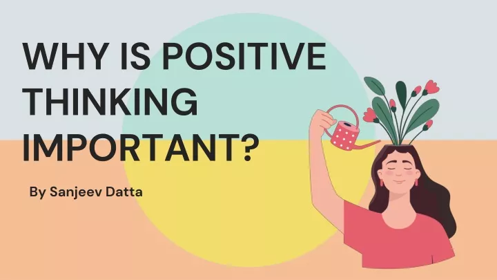 why is positive thinking important