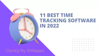 11 Best Time Tracking Software in 2022 (1)
