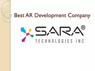 Best AR Development Company