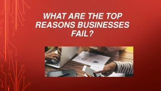 What Are the Top Reasons Businesses Fail