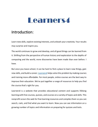 learners4