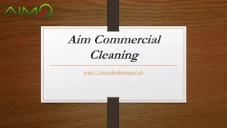 Commercial Window Cleaning London | Aimcleaning.co.uk