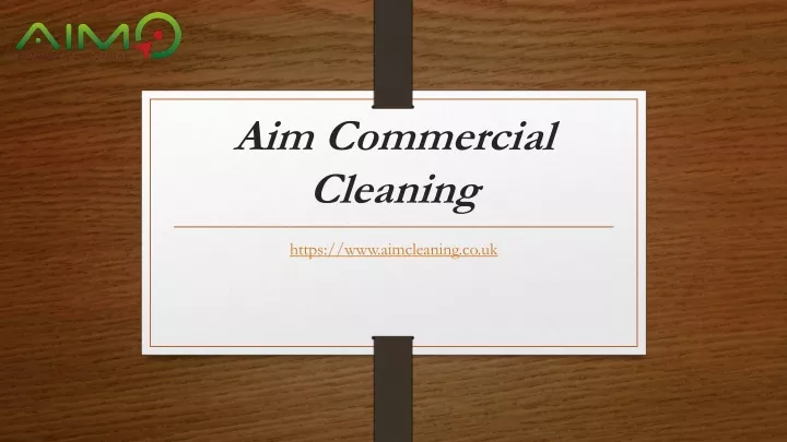 aim commercial cleaning