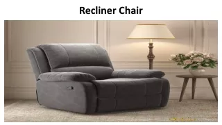 recliner chair