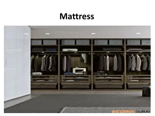 mattress