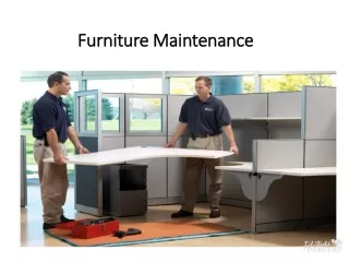 furniture maintenance