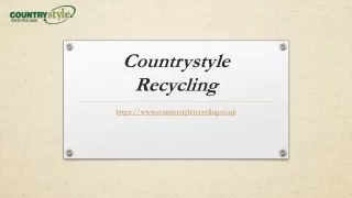 Food Waste Removal | Countrystylerecycling.co.uk