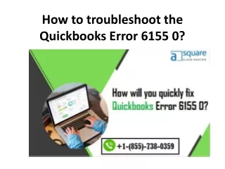 how to troubleshoot the quickbooks error 6155 0