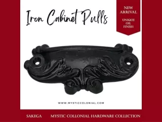 Styling Your Home With Iron Cabinet Pulls To Capture Some Colonial Inspiration!