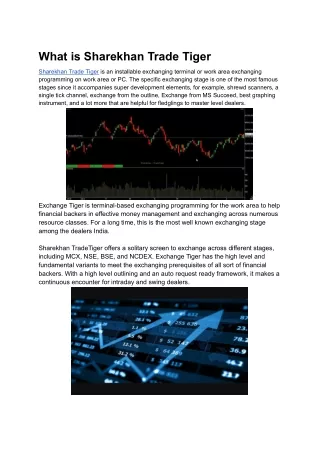 what is sharekhan trade tiger