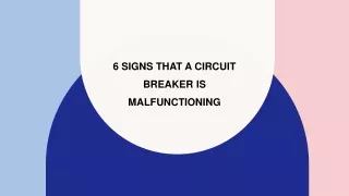 6 signs that a circuit