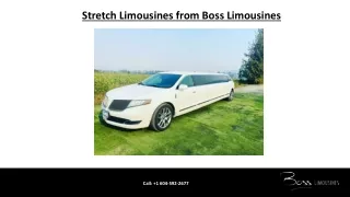 Stretch Limousines from Boss Limousines