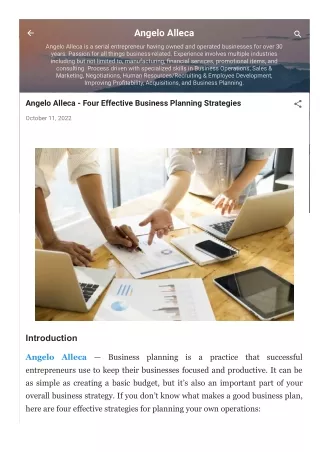 Top 4 Effective Business Planning Strategies