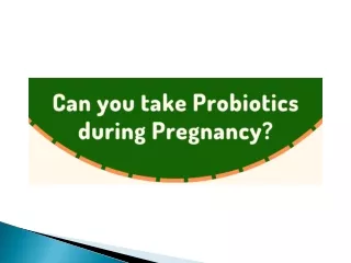 Can you take Probiotics during Pregnancy - Yakult India