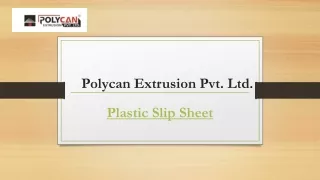 polycan extrusion pvt ltd