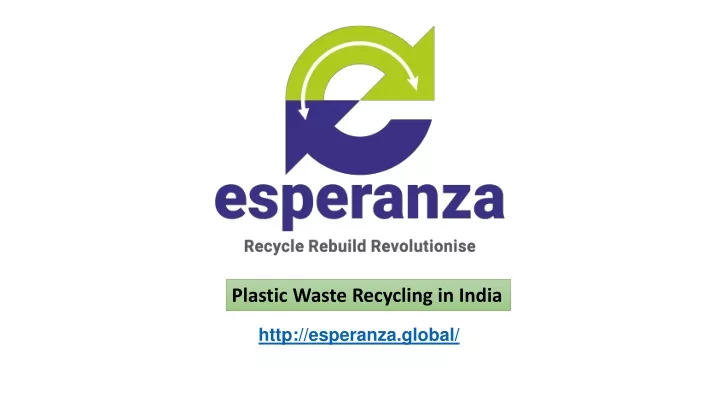 plastic waste recycling in india