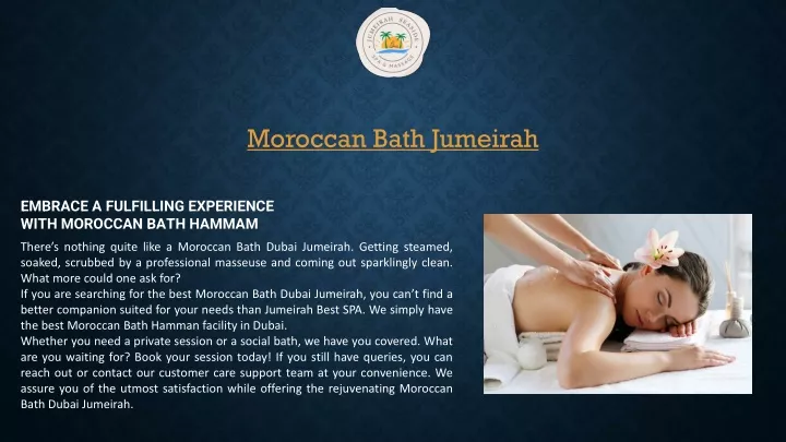 moroccan bath jumeirah