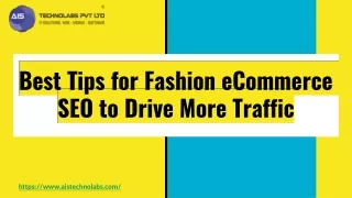Best Tips for Fashion E-Commerce SEO to Drive More Traffic