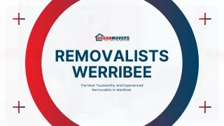 Removalists Werribee - Urban Movers
