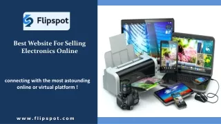 Best Website For Selling Electronics Online