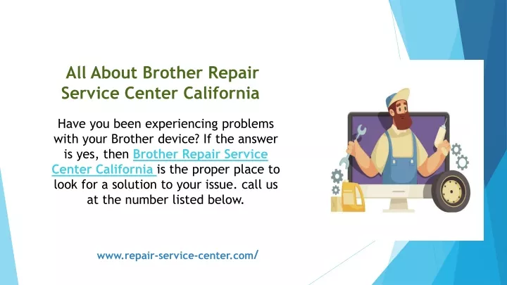 all about brother repair service center california