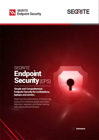 Seqrite's Endpoint Security Solutions For Endpoint Protection