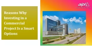 Reasons Why Investing in a Commercial Project Is a Smart Options